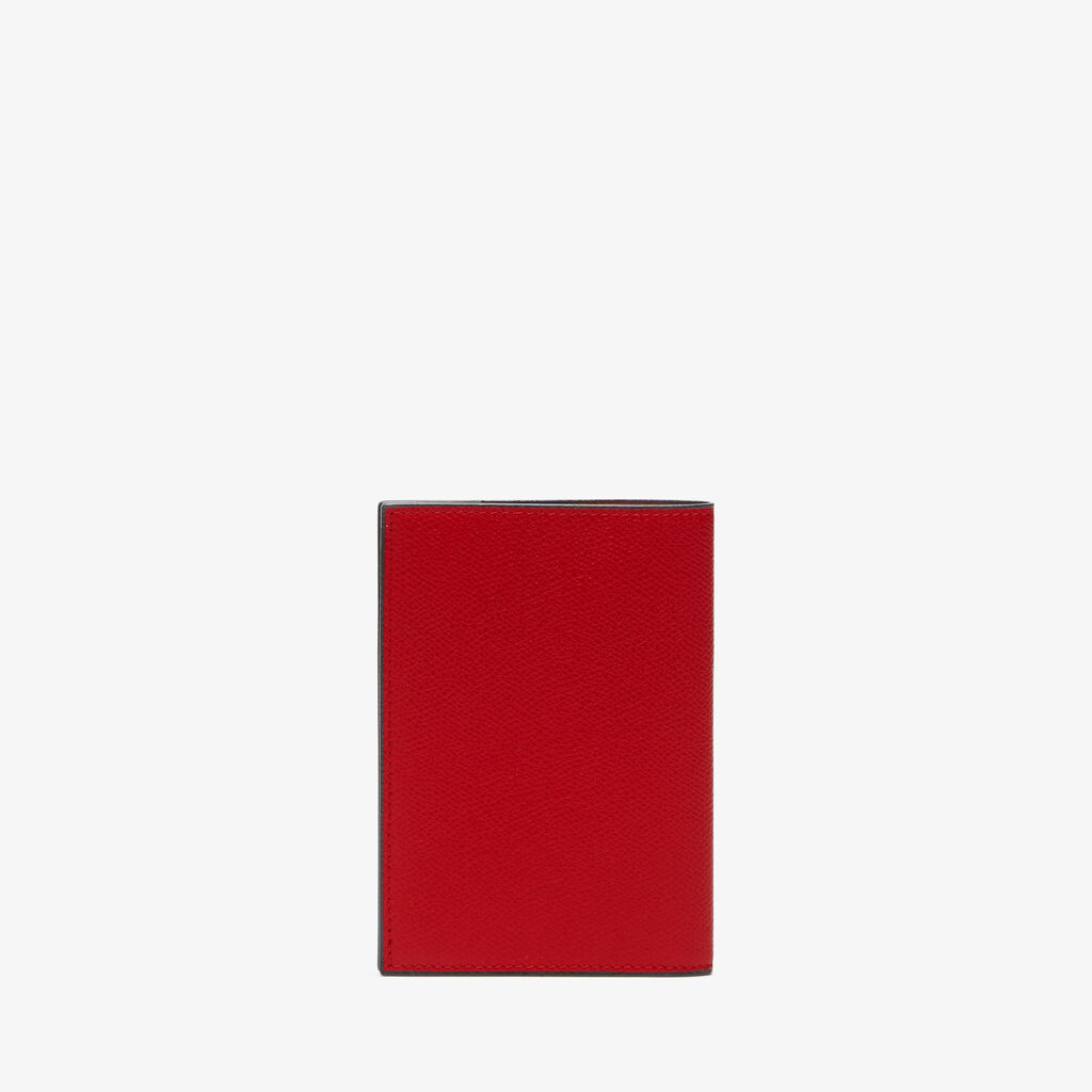 Valextra Porta passaporto da Donna in Pelle Rossa di Lusso | Valextra Shopping Online