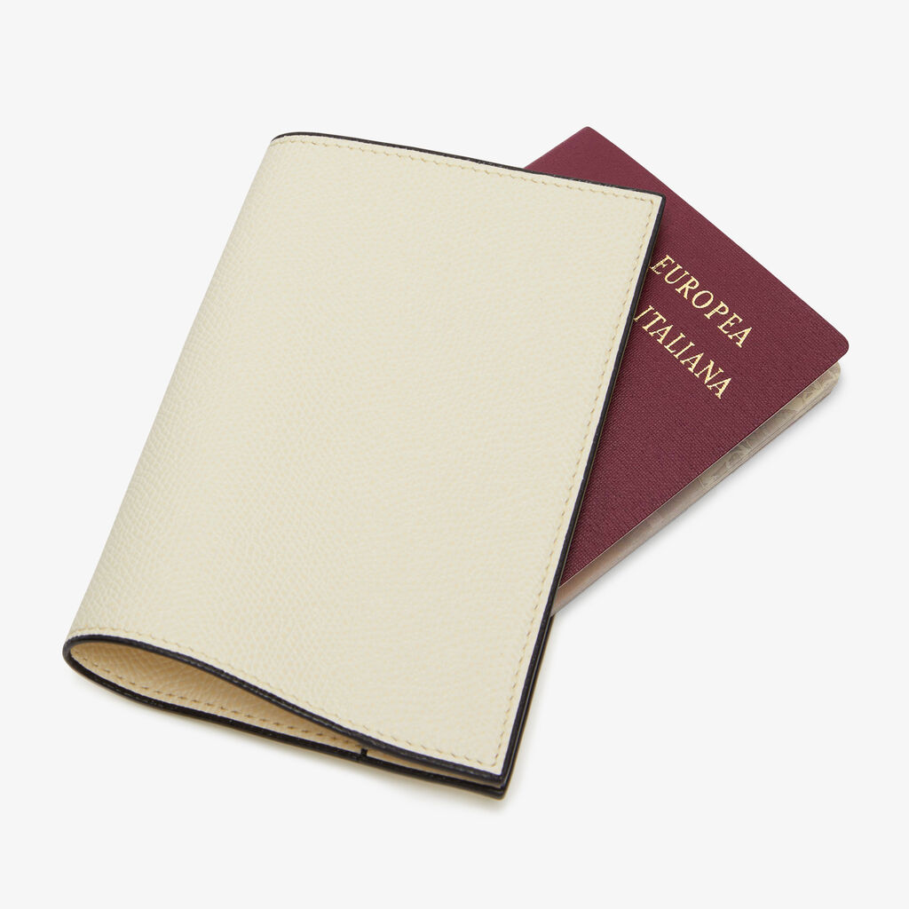 Valextra Porta passaporto da Donna in Pelle Bianca di Lusso | Valextra Latest fashion
