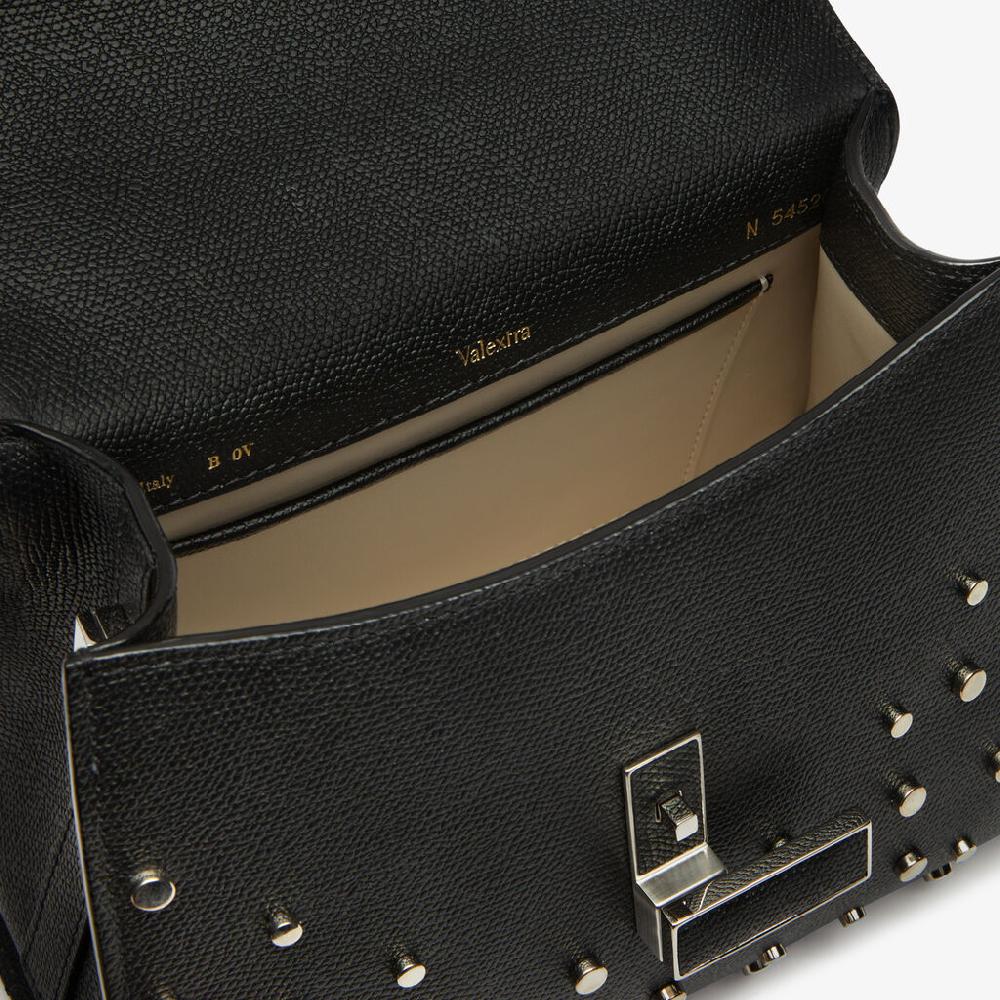 Valextra Borsa a mano da Donna Mini Nera di Lusso | Valextra Iside Vendite Flash