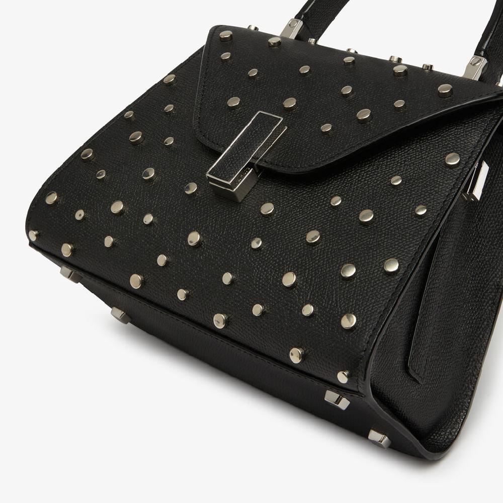Valextra Borsa a mano da Donna Mini Nera di Lusso | Valextra Iside Vendite Flash