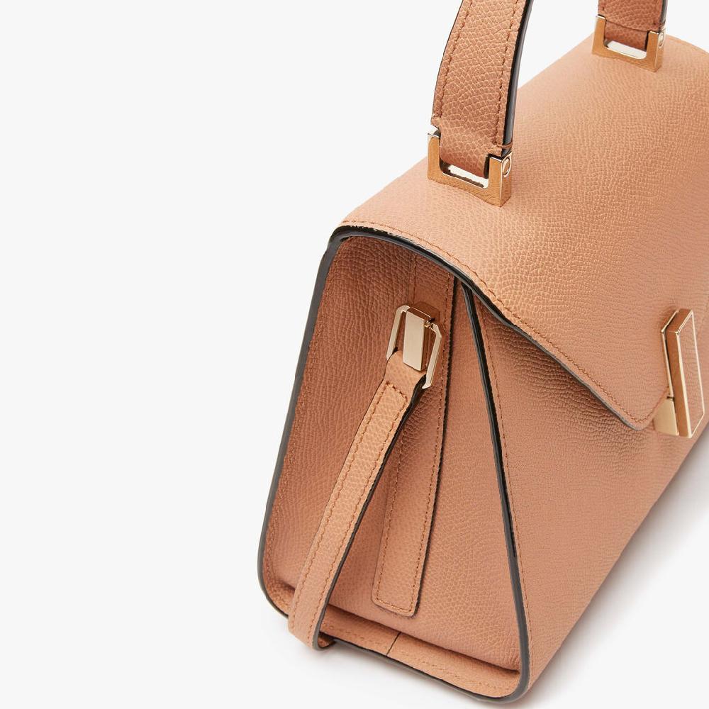 Valextra Borsa a mano Donna Mini in Pelle Marrone | Valextra Iside Prezzo Ridotto