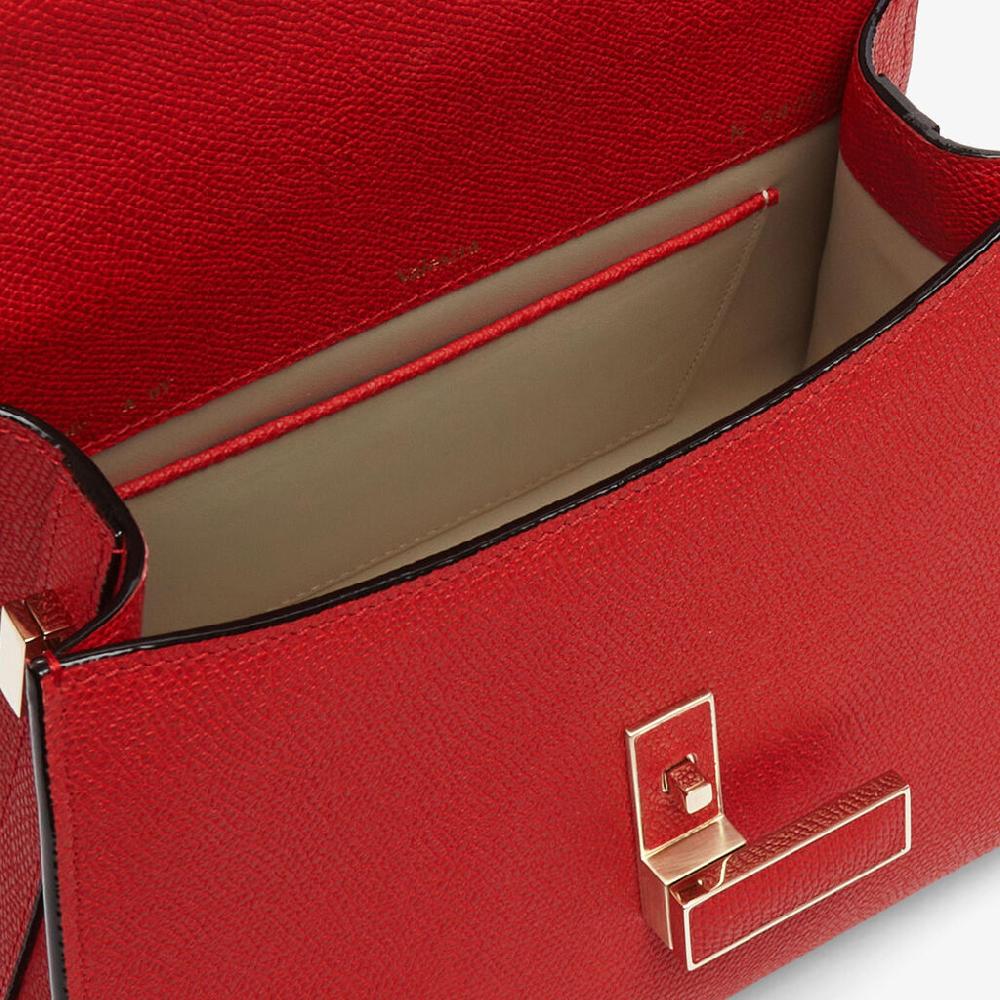 Valextra Borsetta a mano da Donna in Pelle Rossa | Valextra Iside Convenienza