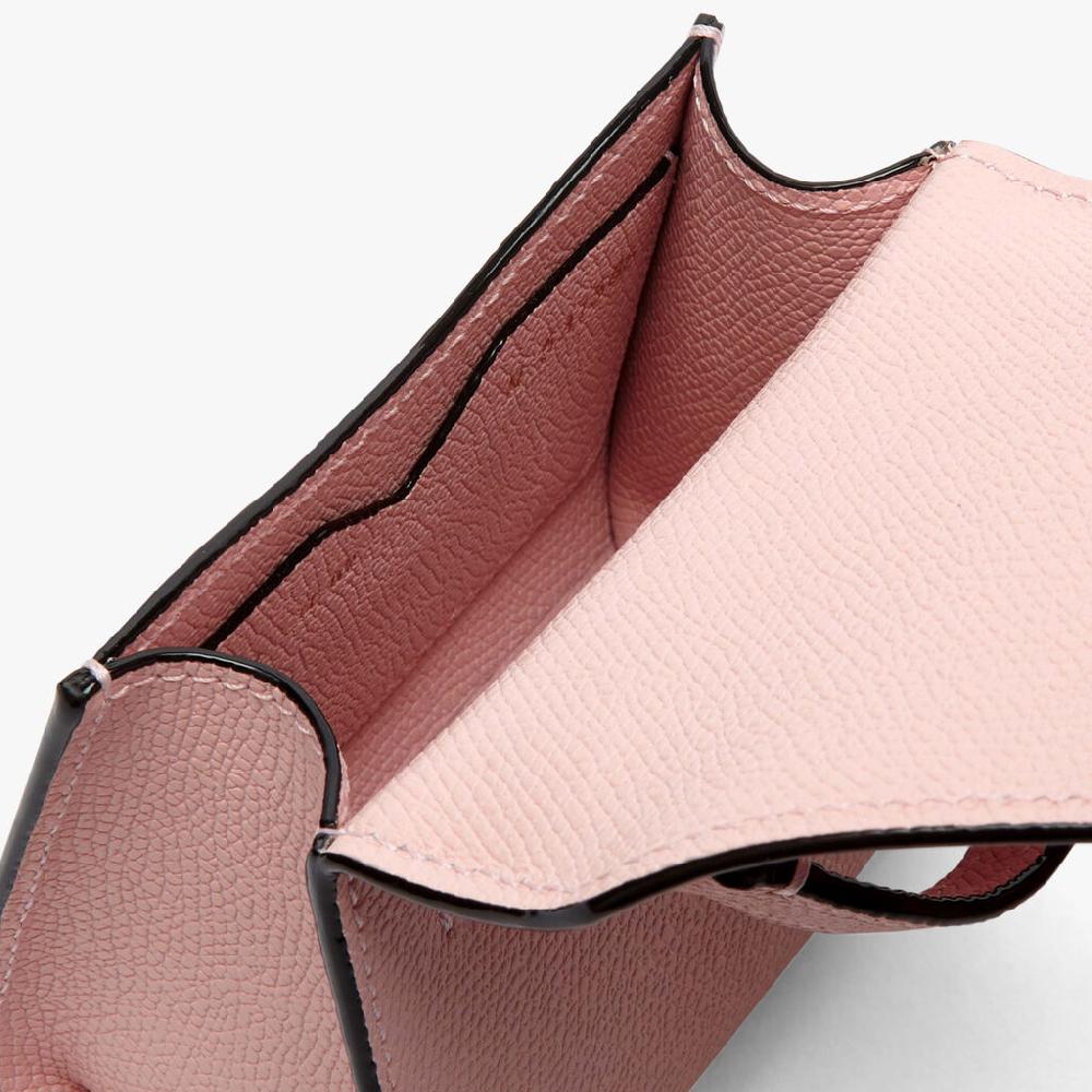 Valextra Borsetta cintura da Donna in Pelle Rosa | Valextra Iside Saldi