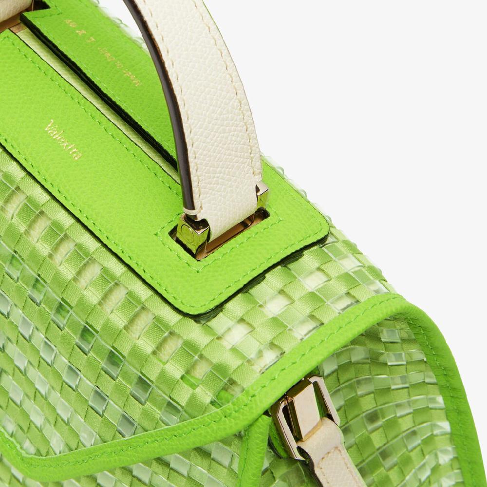 Valextra Custodia per borsa in PVC da Donna Verde | Valextra Iside Vendita