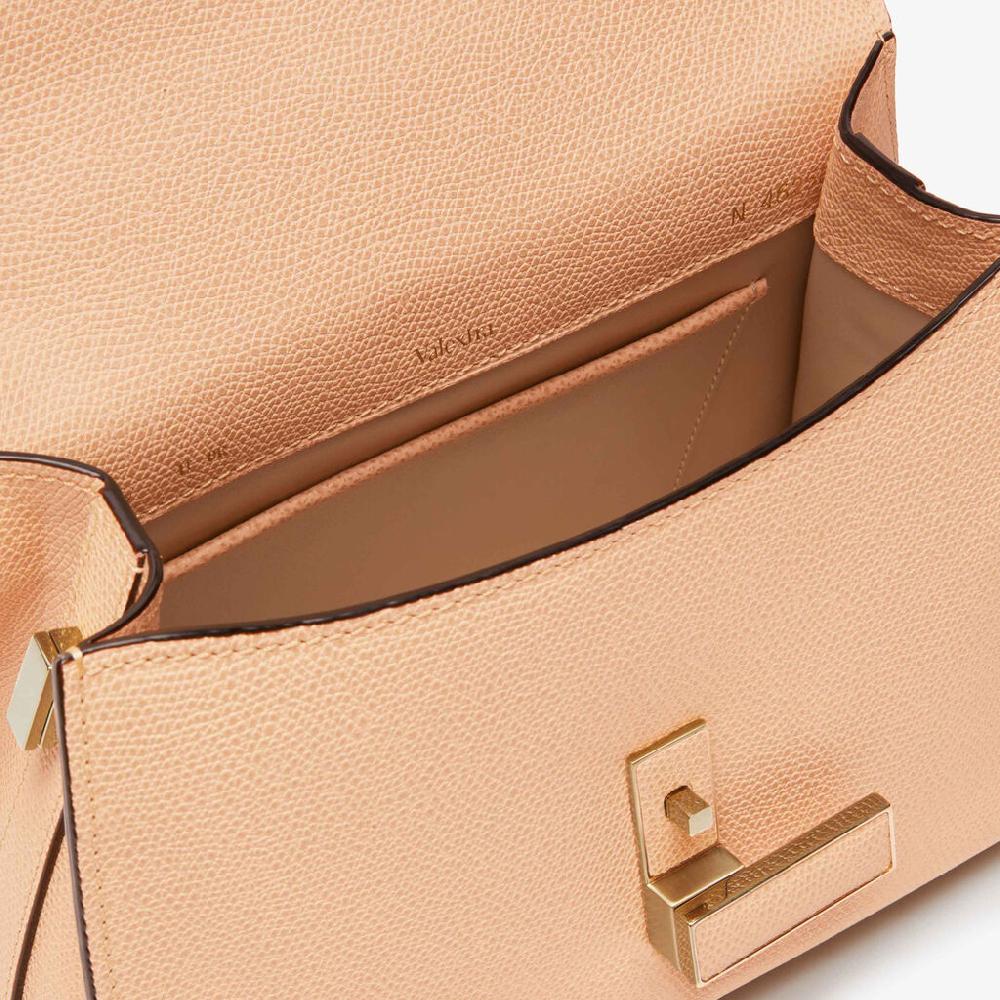 Valextra Borsa a mano Mini in Pelle Rosa Cipria | Valextra Iside Shopping Online