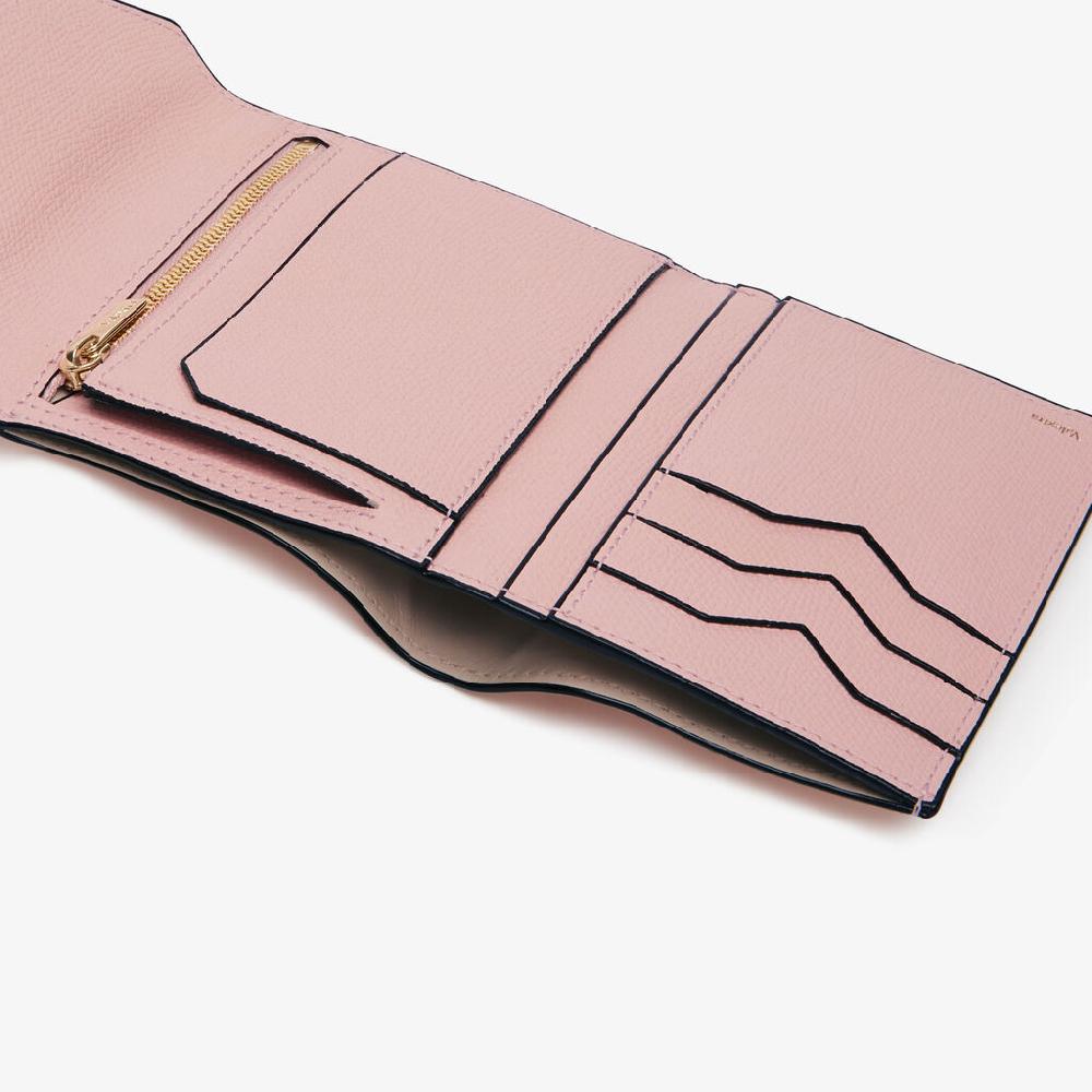 Valextra Portafoglio piccolo in Pelle Rosa | Valextra Iside Offerte speciali