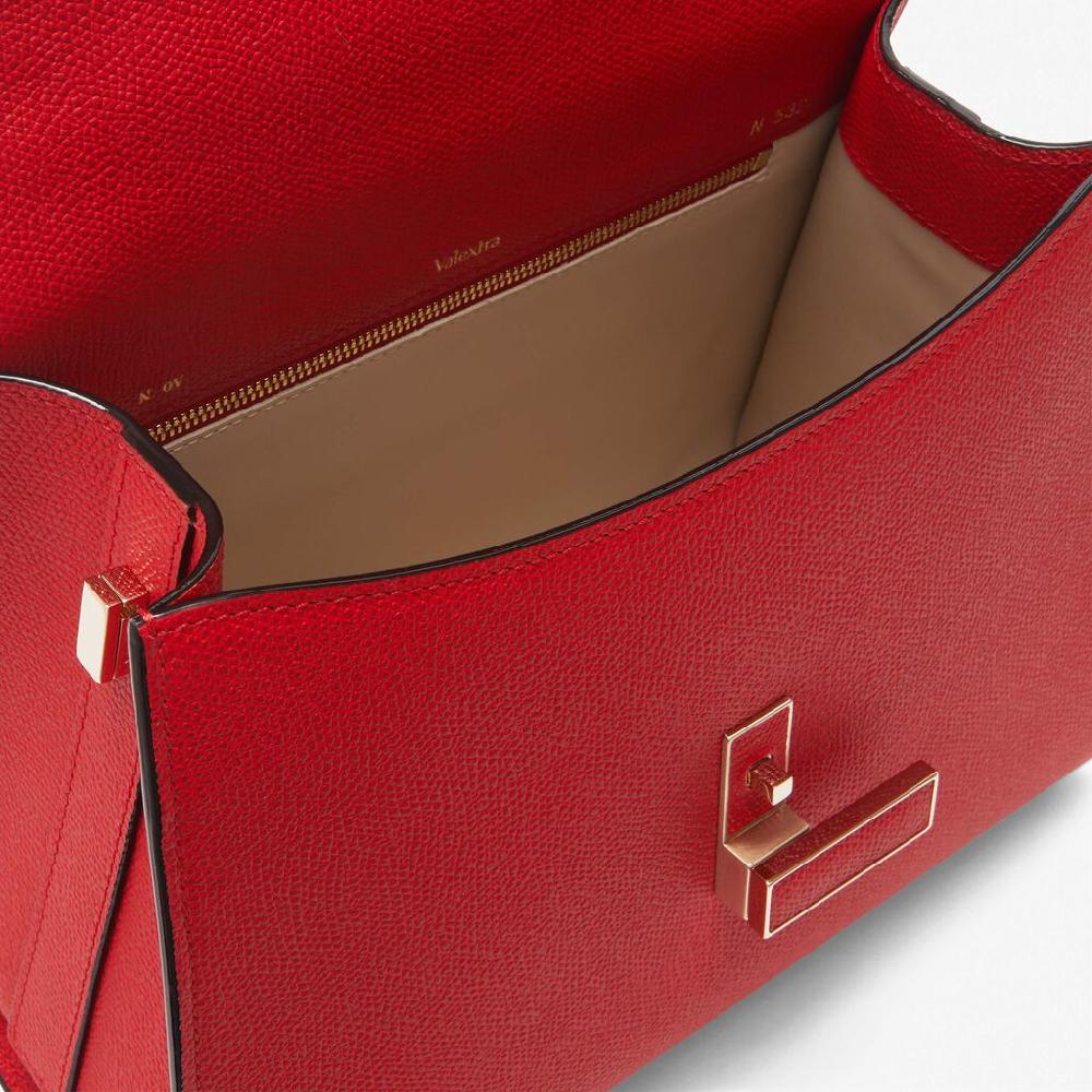 Valextra Borsa a mano Media da Donna in Pelle Rossa | Valextra Iside Prezzo basso