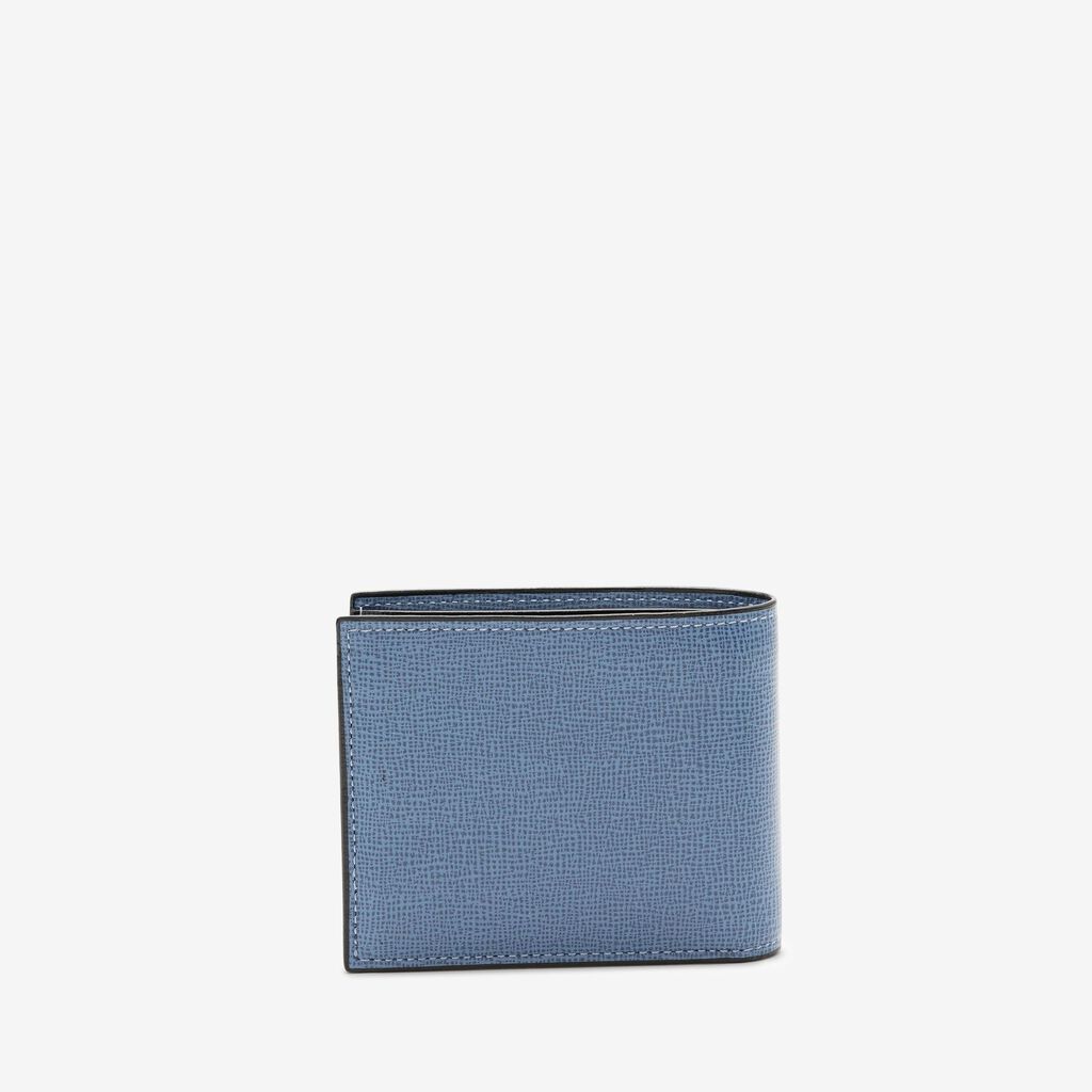 Valextra Portafoglio bifold piccolo in Pelle Blu Cobalto | Valextra Fino al 60% di sconto