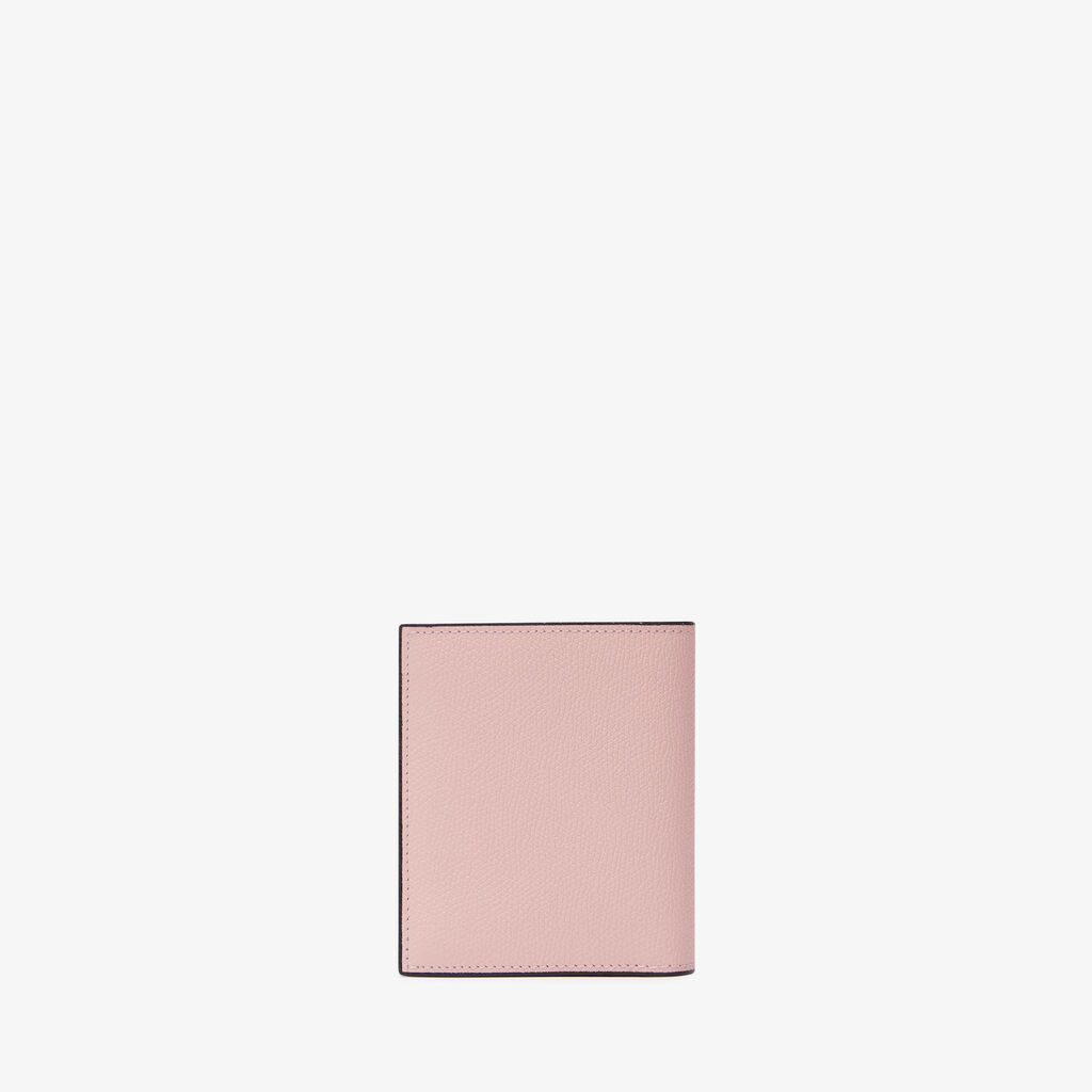 Valextra Portafoglio piccolo da Donna di Lusso in Pelle Rosa | Valextra Shopping Online