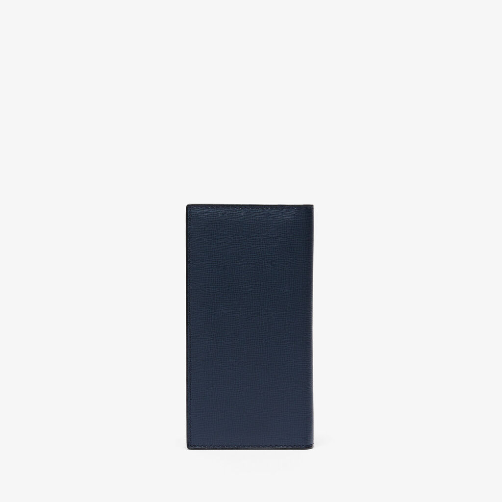 Valextra Portafoglio verticale Bifold in Pelle Blu | Valextra Hotsell