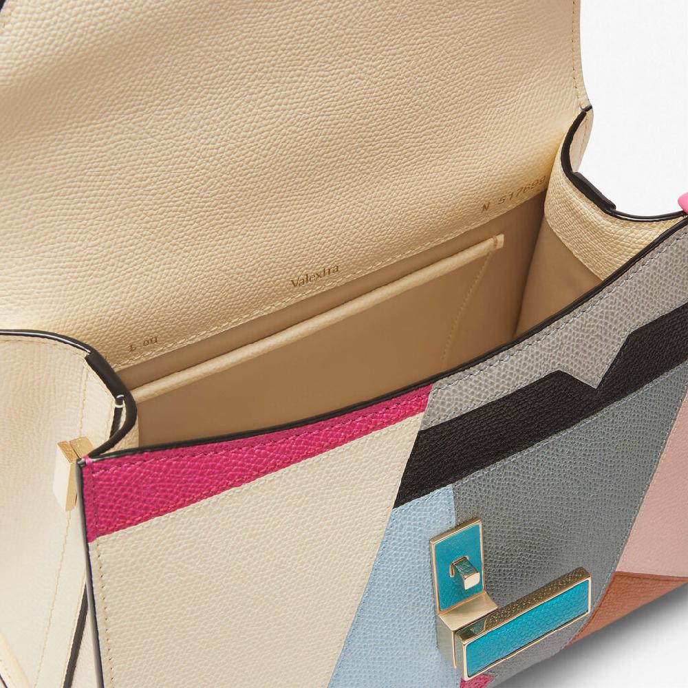 Valextra Borsa a mano da Donna Mini in Pelle Multicolore | Valextra Iside Sconto di tempo limitato