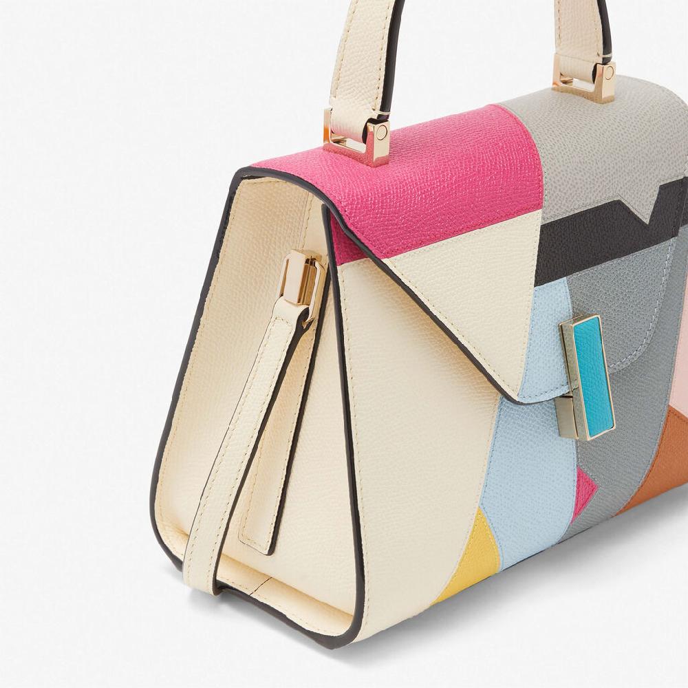 Valextra Borsa a mano da Donna Mini in Pelle Multicolore | Valextra Iside Sconto di tempo limitato