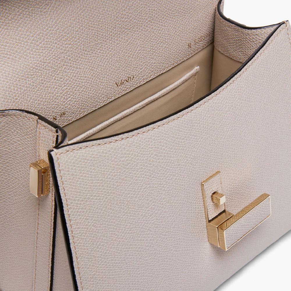 Valextra Borsa a mano raffinata in Pelle Rosa Nude | Valextra Iside Comprare a buon mercato
