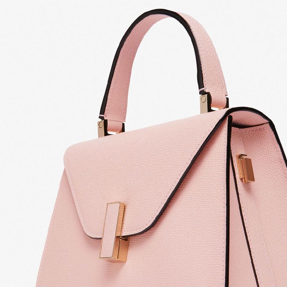 Valextra Borsa a mano Mini in Pelle Rosa | Valextra Iside Grande vendita