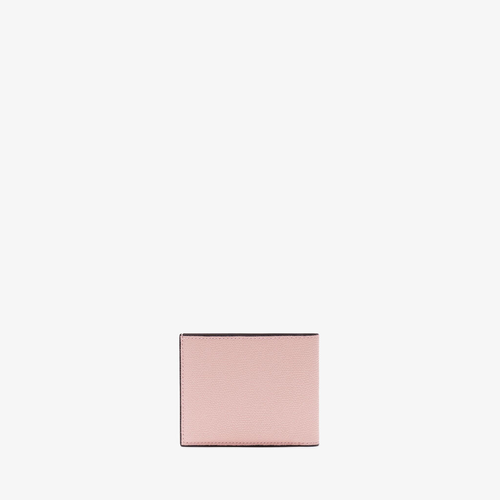 Valextra Portafoglio bifold da Donna in Pelle Rosa di Lusso | Valextra Offerta Giorno del Papà