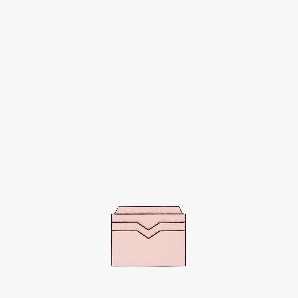 Valextra Portatessere e carte di credito in Pelle Rosa | Valextra Bestseller