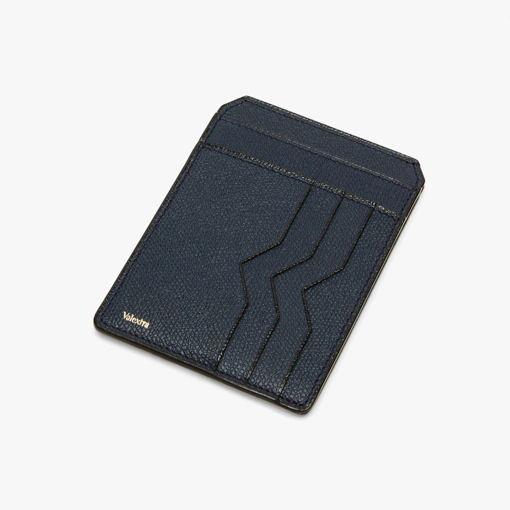 Valextra Porta carte e documenti in Pelle Blu | Valextra Super Saving Price