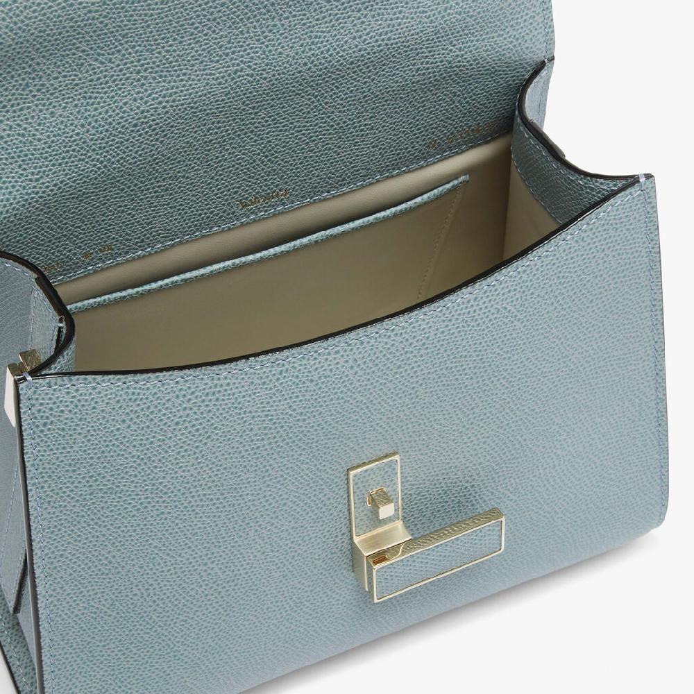 Valextra Borsa a mano Mini in Pelle Blu | Valextra Iside Fino al 65% di sconto