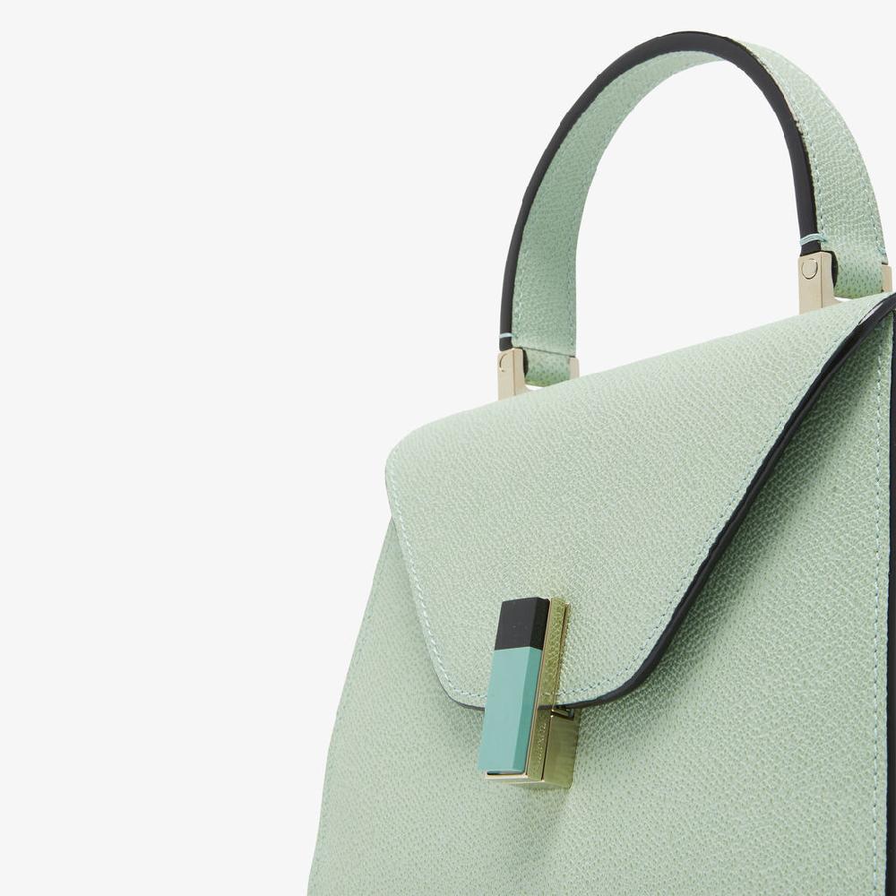 Valextra Borsa a mano da Donna in Pelle Verde chiara | Valextra Iside Only for today