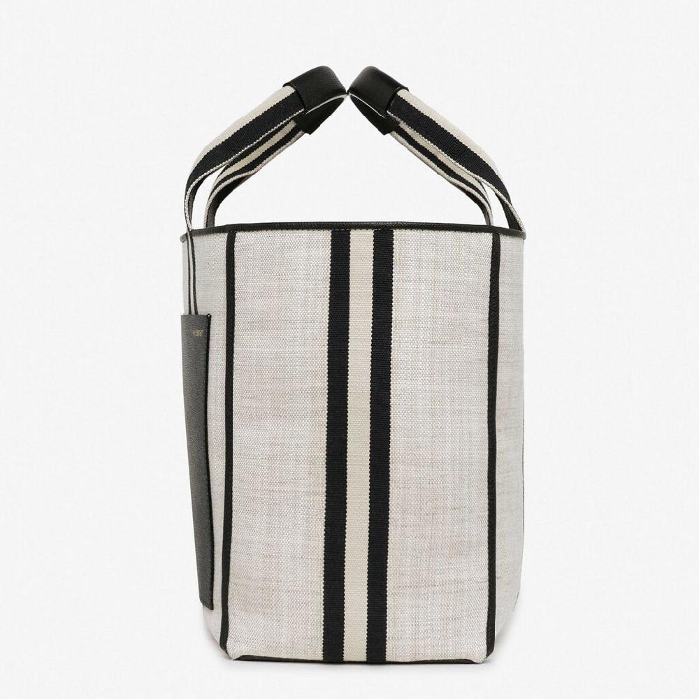 Valextra Tote bag Media in Tessuto Marrone | Valextra Affare Del Giorno