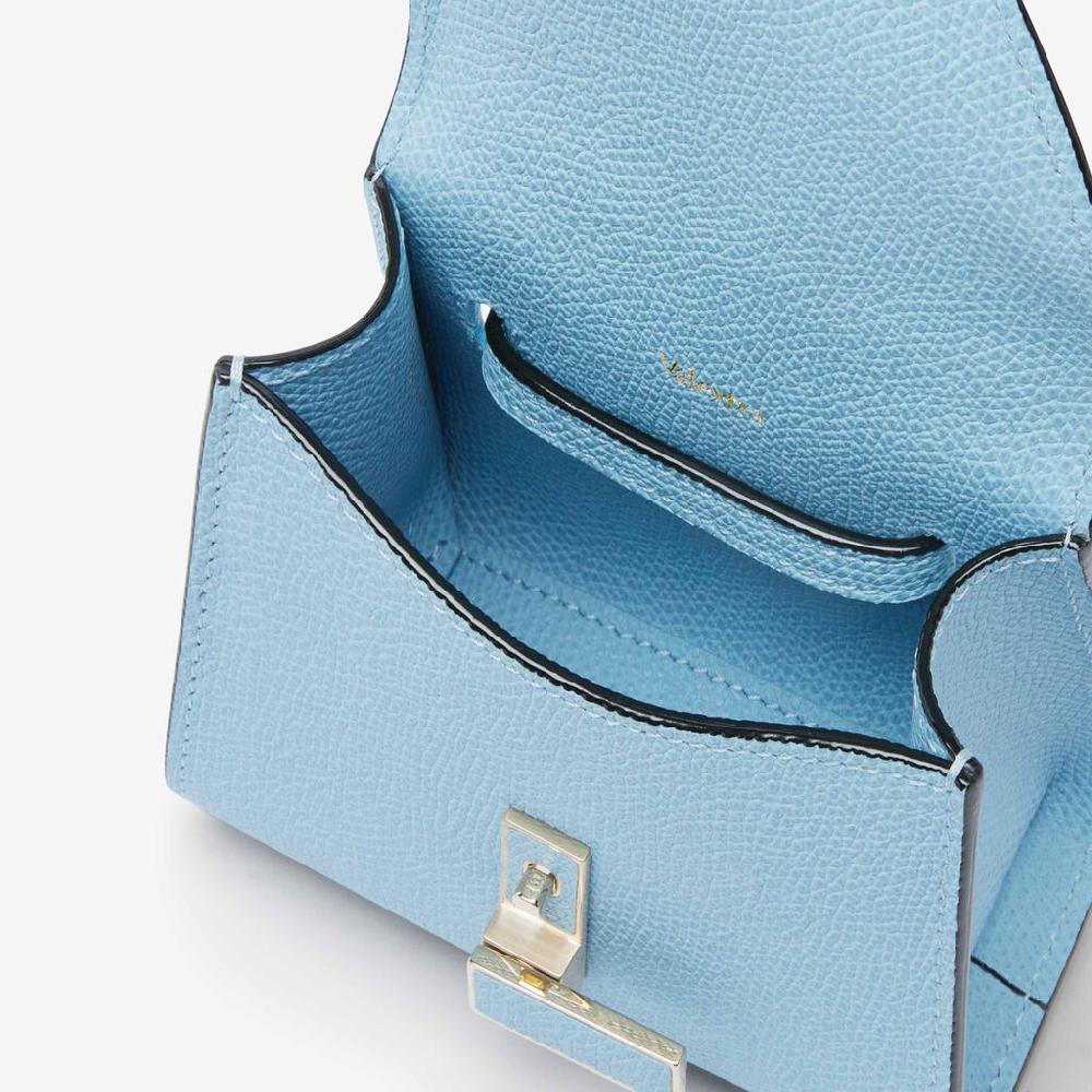 Valextra Borsa cintura da Donna di Lusso in Pelle Blu | Valextra Iside Offerte