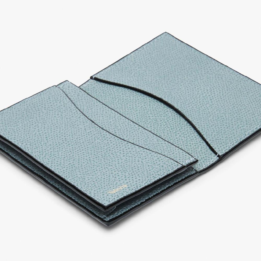 Valextra Porta carte di credito in Pelle Azzurra cerulea | Valextra Offerta speciale