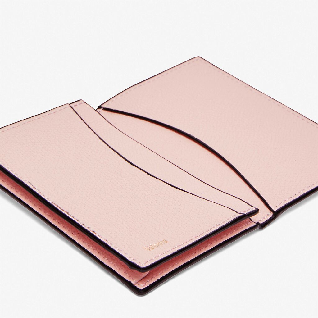 Valextra Porta carte di credito in Pelle Rosa | Valextra Fornitura limitata