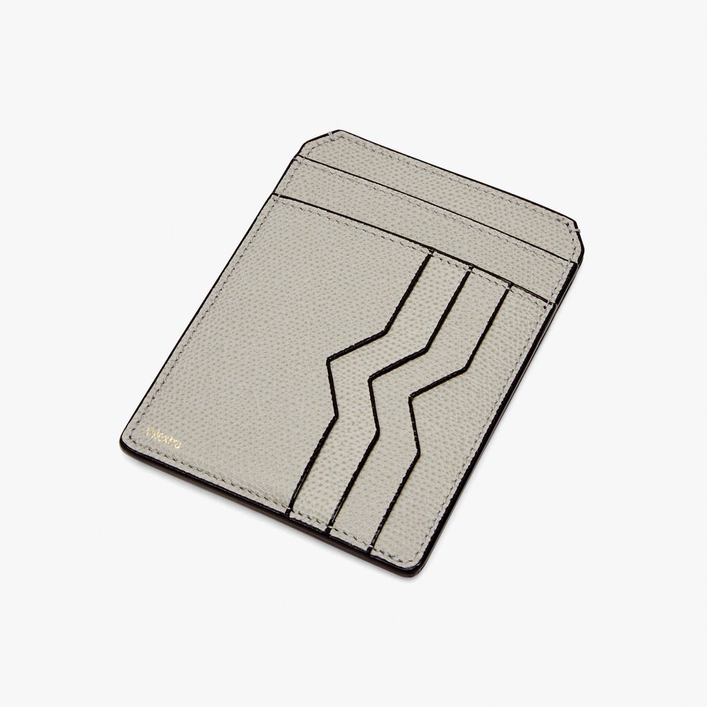 Valextra Porta carte di credito in Pelle Grigio chiaro | Valextra Offerta Anniversario