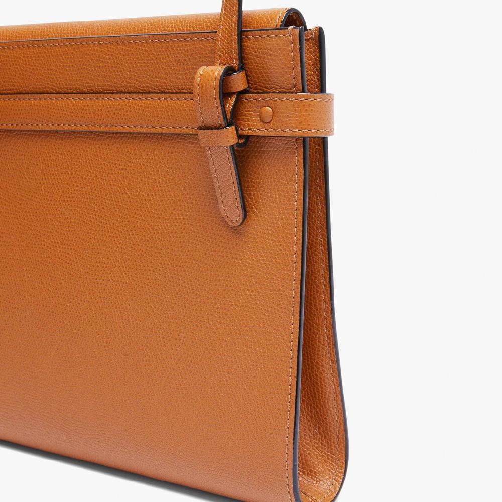 Valextra Borsa a tracolla da Donna in Pelle Marrone | Valextra Brera Online Outlet