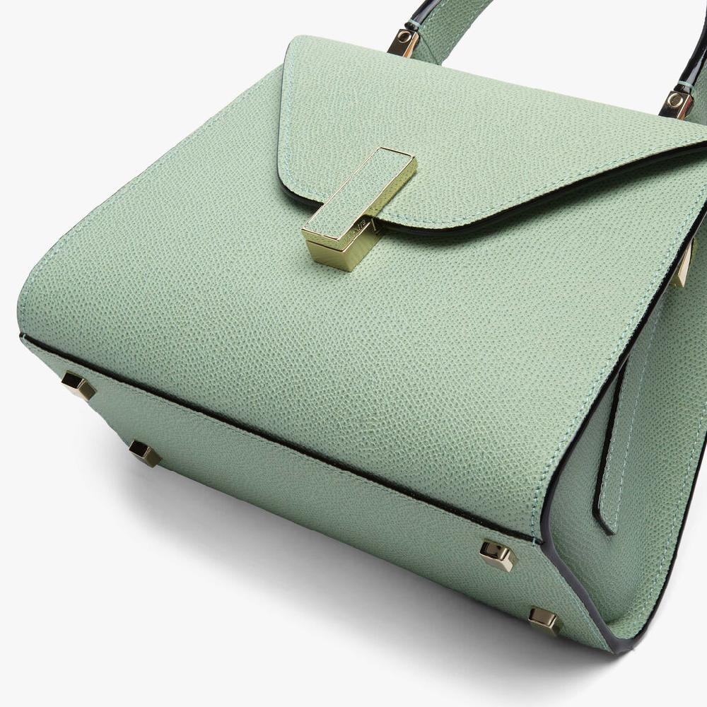 Valextra Borsa a mano da Donna in Pelle Verde Acqua | Valextra Iside Offerta temporanea