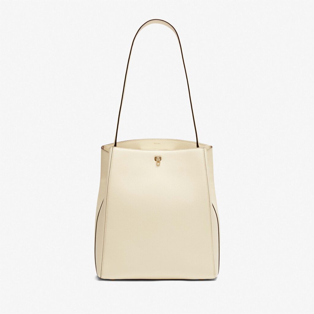 Valextra Borsa a spalla Media in Pelle Bianca | Valextra Brera Offerte esclusive