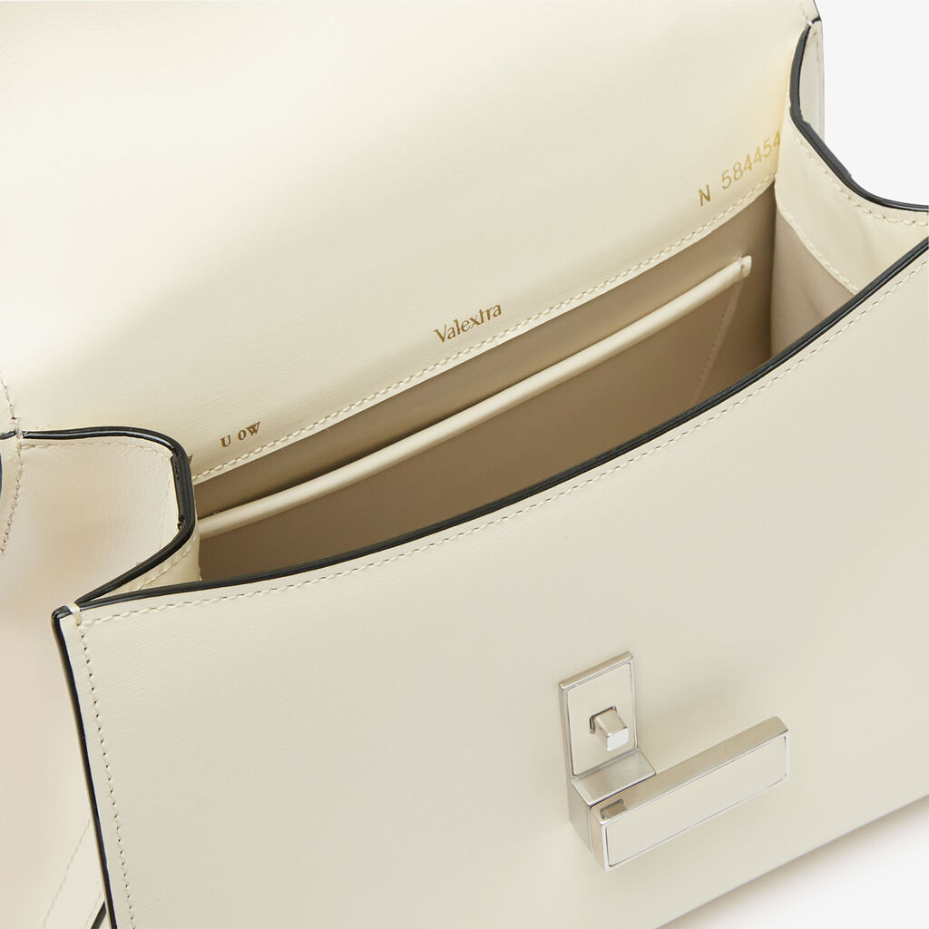 Valextra Borsa a mano Donna in Pelle palmellata Bianca | Valextra Iside Nuovi prodotti
