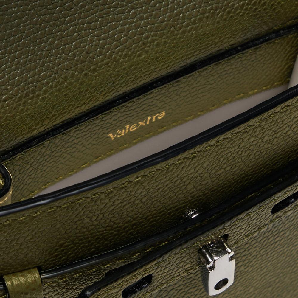 Valextra Borsa piccola da Donna in Pelle Verde Militare | Valextra Brera Comprane uno, ottenene uno gratis