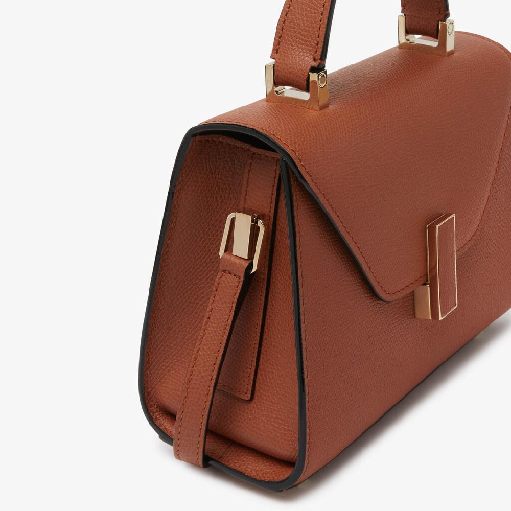 Valextra Borsa a tracolla da Donna in Pelle Marrone | Valextra Iside Fino al 50% di sconto