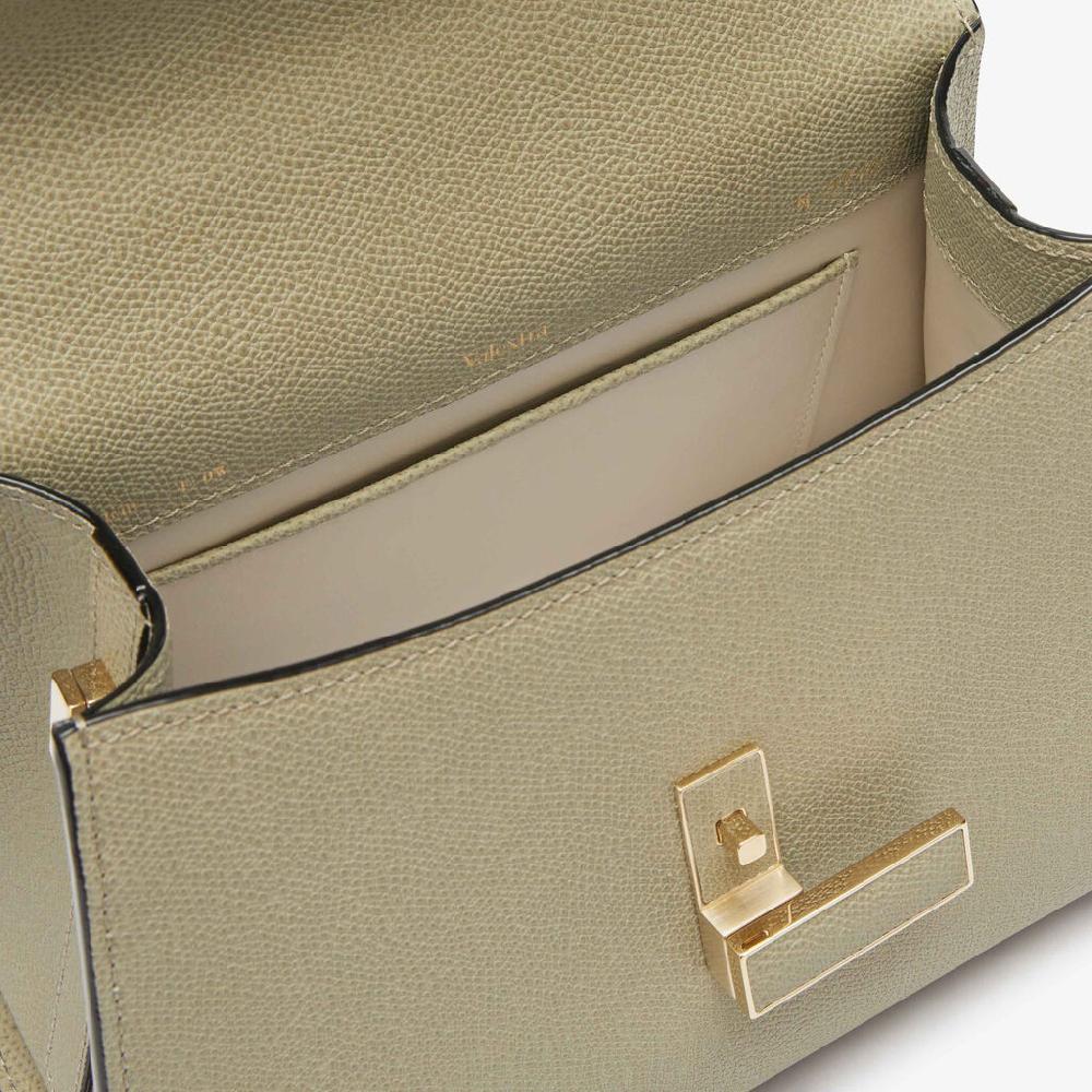 Valextra Borsetta a mano da Donna in Pelle Verde tundra | Valextra Iside Fino al 60% di sconto
