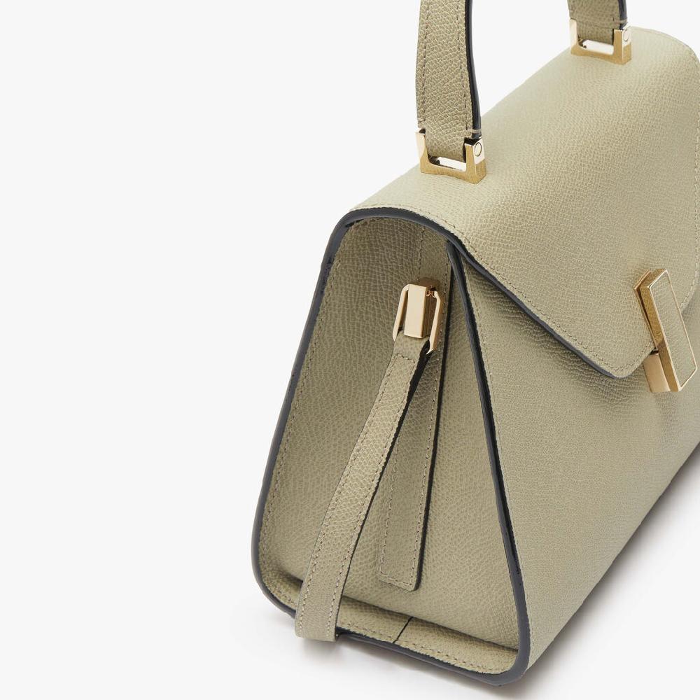 Valextra Borsetta a mano da Donna in Pelle Verde tundra | Valextra Iside Fino al 60% di sconto