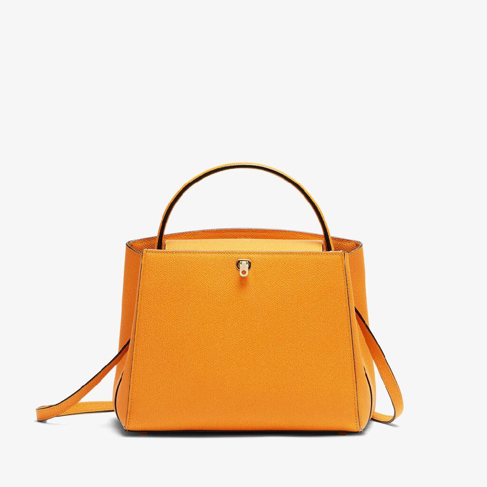 Valextra Borsa a mano elegante in Pelle Gialla | Valextra Brera Fino al 65% di sconto