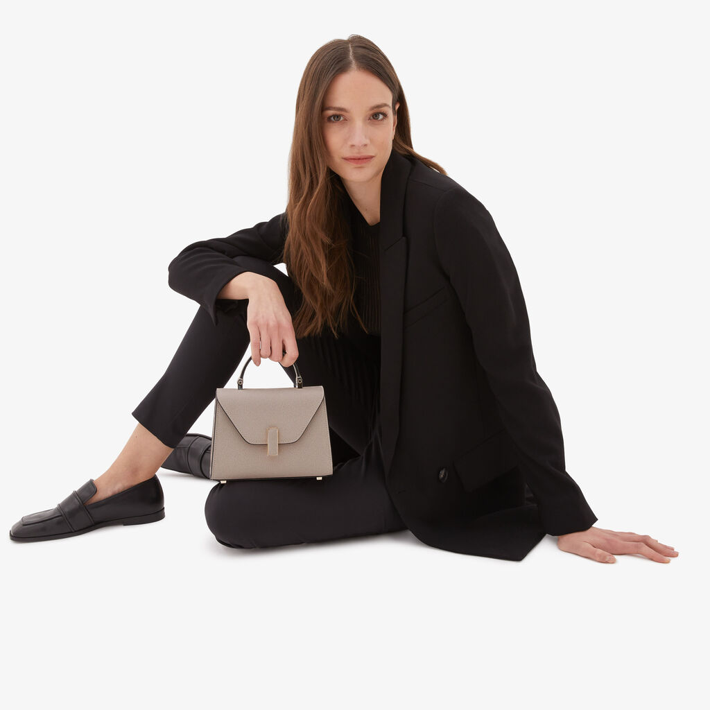 Valextra Borsetta a mano Micro in Pelle Rosa Nude | Valextra Iside Fino al 55% di sconto