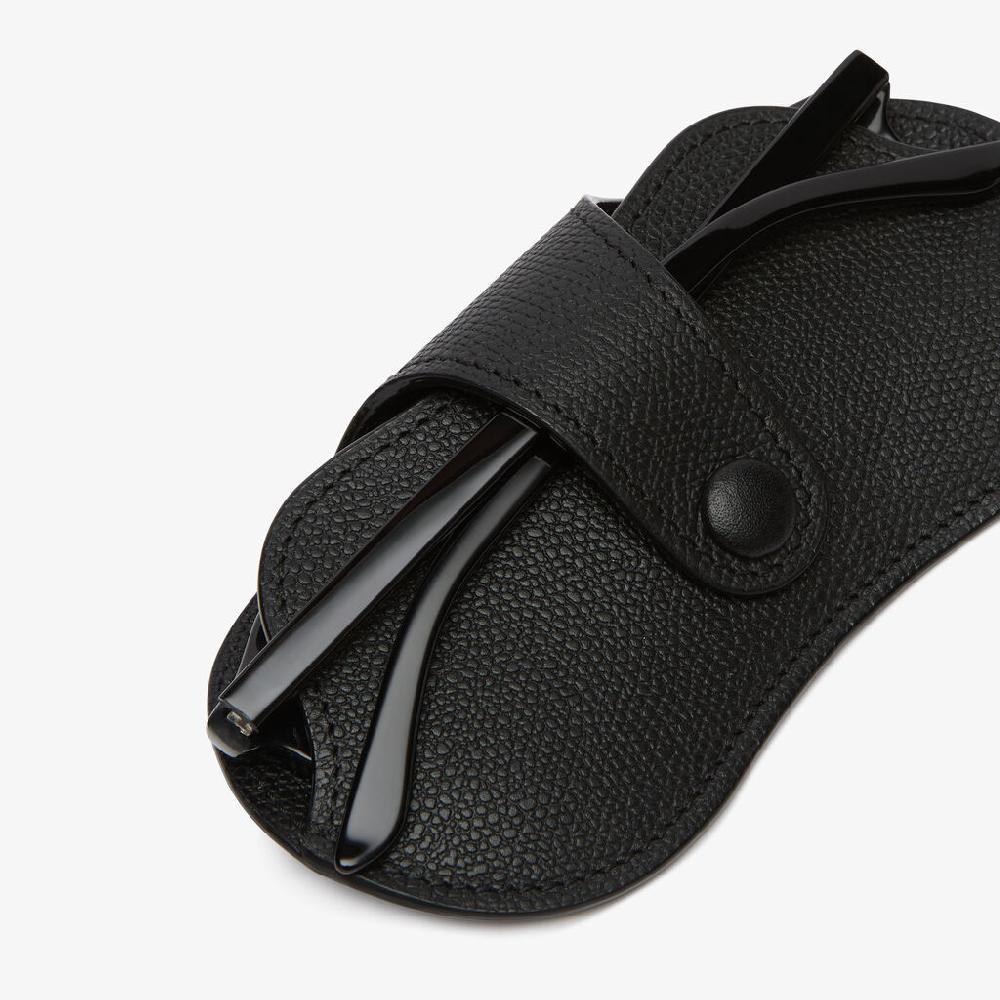 Valextra Custodia occhiali in Pelle Nera | Valextra Promozione
