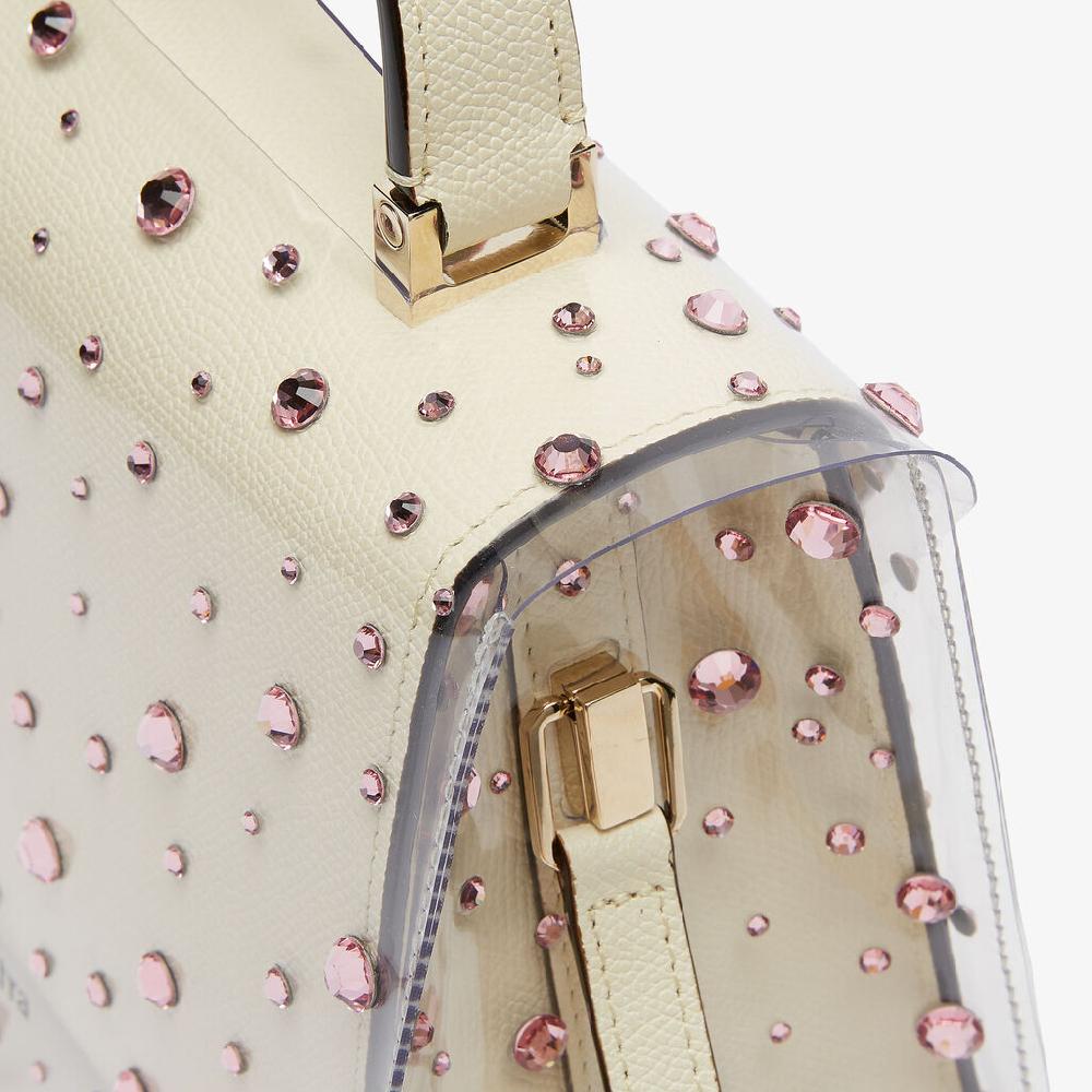 Valextra Impermeabile borsa Donna Trasparente e Rosa | Valextra Iside Consegna Veloce