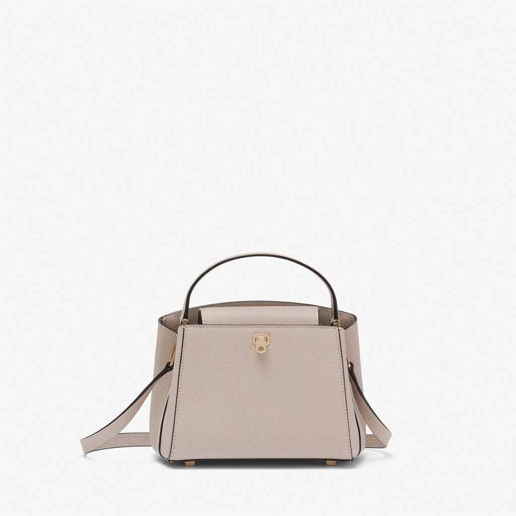 Valextra Borsetta Micro elegante in Pelle Rosa Nude | Valextra Brera Presa