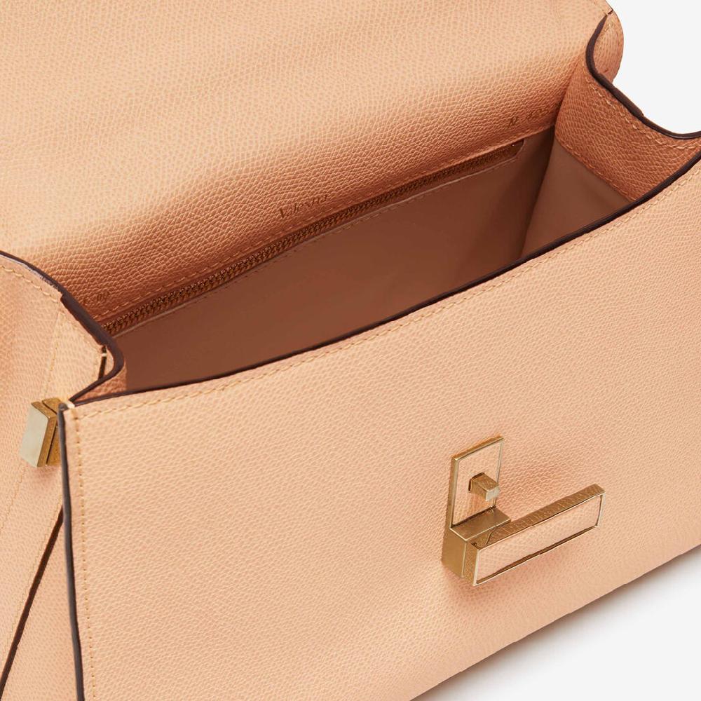 Valextra Borsa a mano da Donna in Pelle Rosa Cipria | Valextra Iside Offerta temporanea