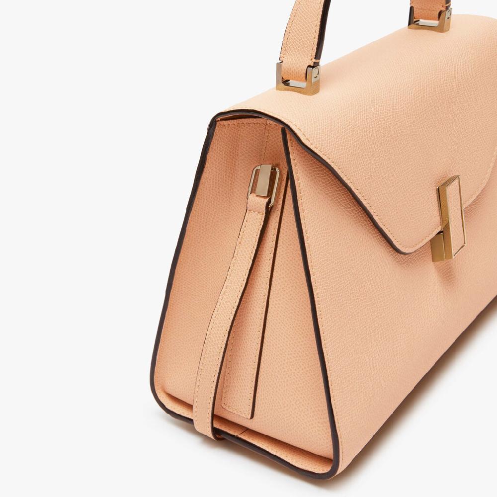 Valextra Borsa a mano da Donna in Pelle Rosa Cipria | Valextra Iside Offerta temporanea