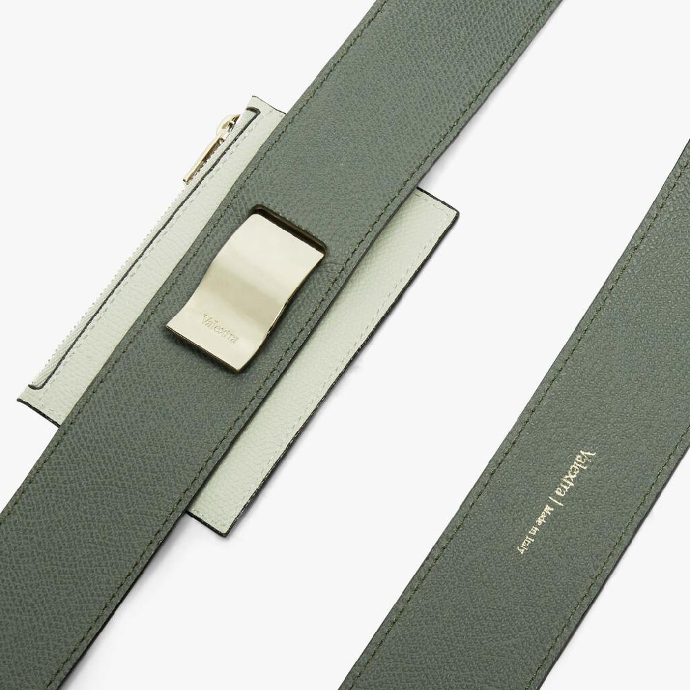 Valextra Tracolla per borsa con porta carte da Donna Verde | Valextra Fino al 55% di sconto