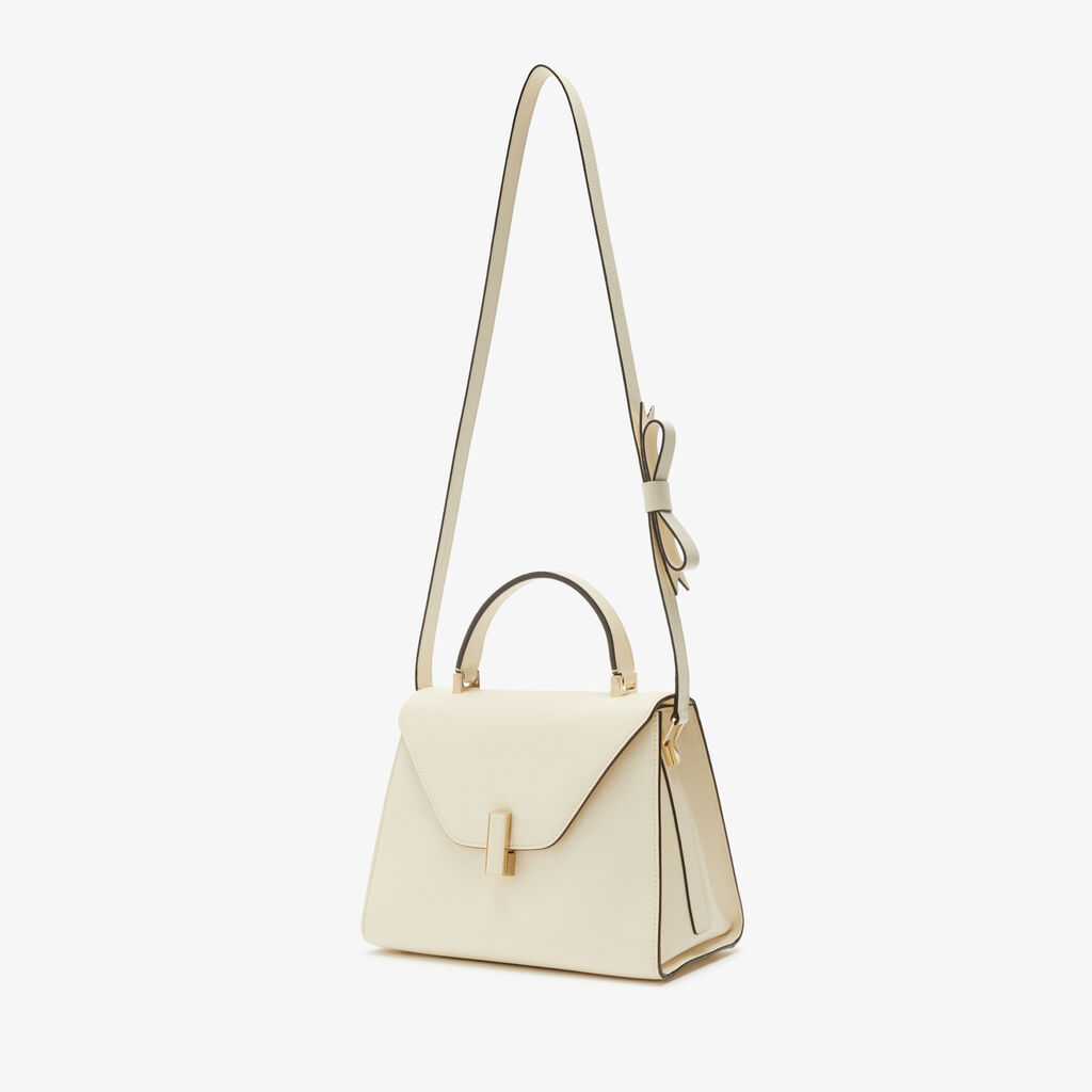 Valextra Tracolla con fiocco per borse da Donna in Pelle Bianco | Valextra In Linea