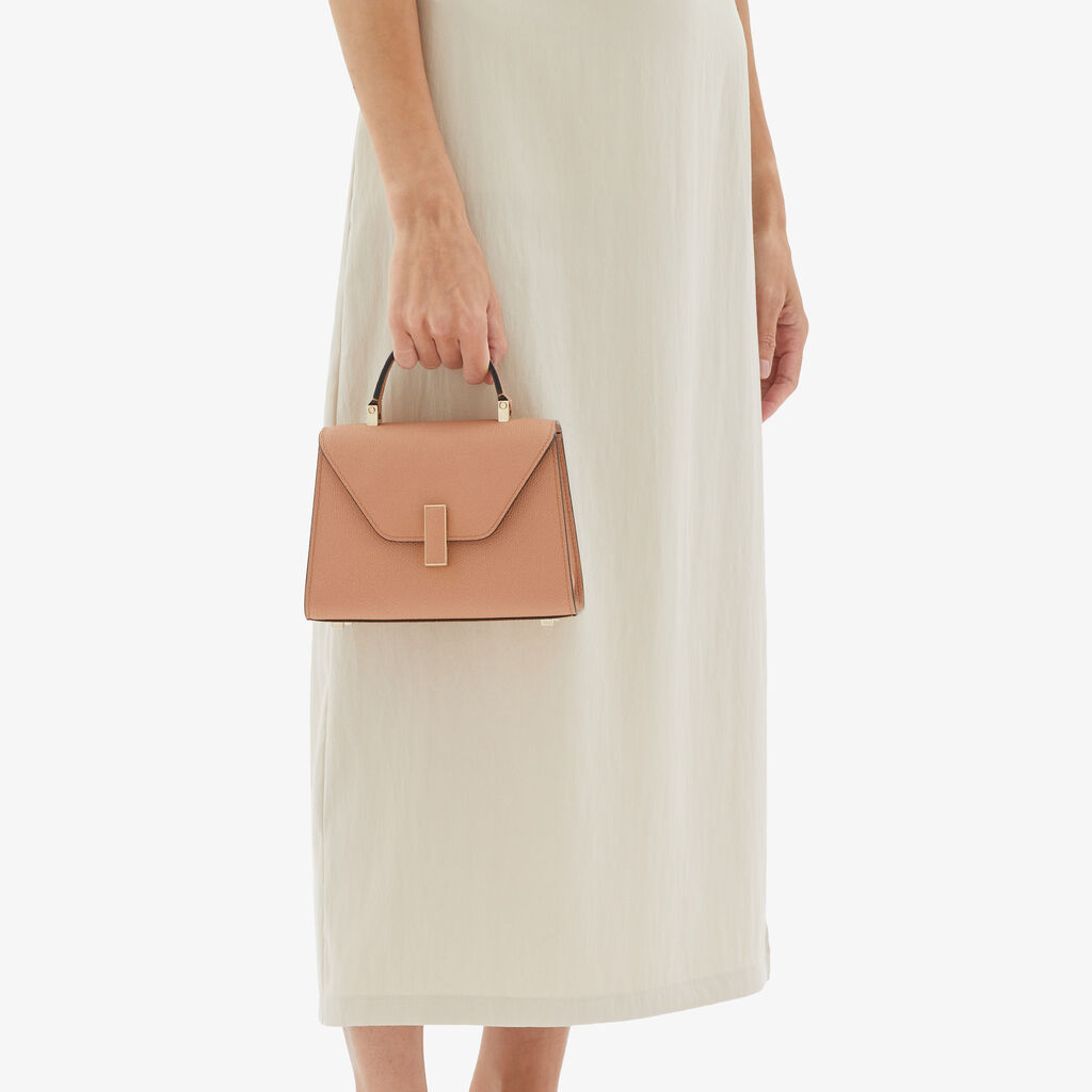 Valextra Borsa a tracolla Donna di Lusso in Pelle Marrone | Valextra Iside Prezzo di fabbrica