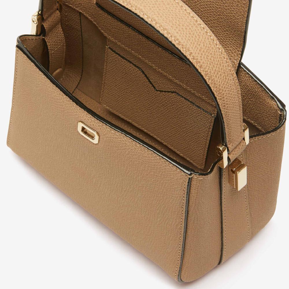 Valextra Borsetta a tracolla da Donna in Pelle Beige | Valextra Brera Flash Sale