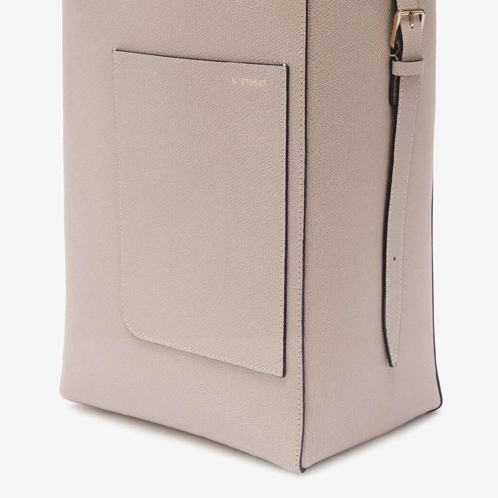 Valextra Borsa a secchiello da Donna in Pelle rigida Rosa | Valextra Soft Offerta Anniversario