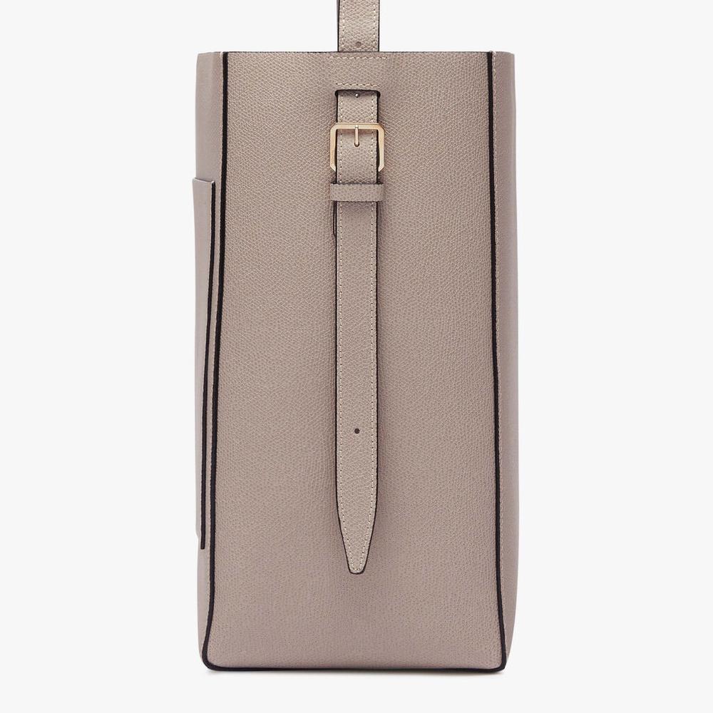 Valextra Borsa a secchiello da Donna in Pelle rigida Rosa | Valextra Soft Offerta Anniversario