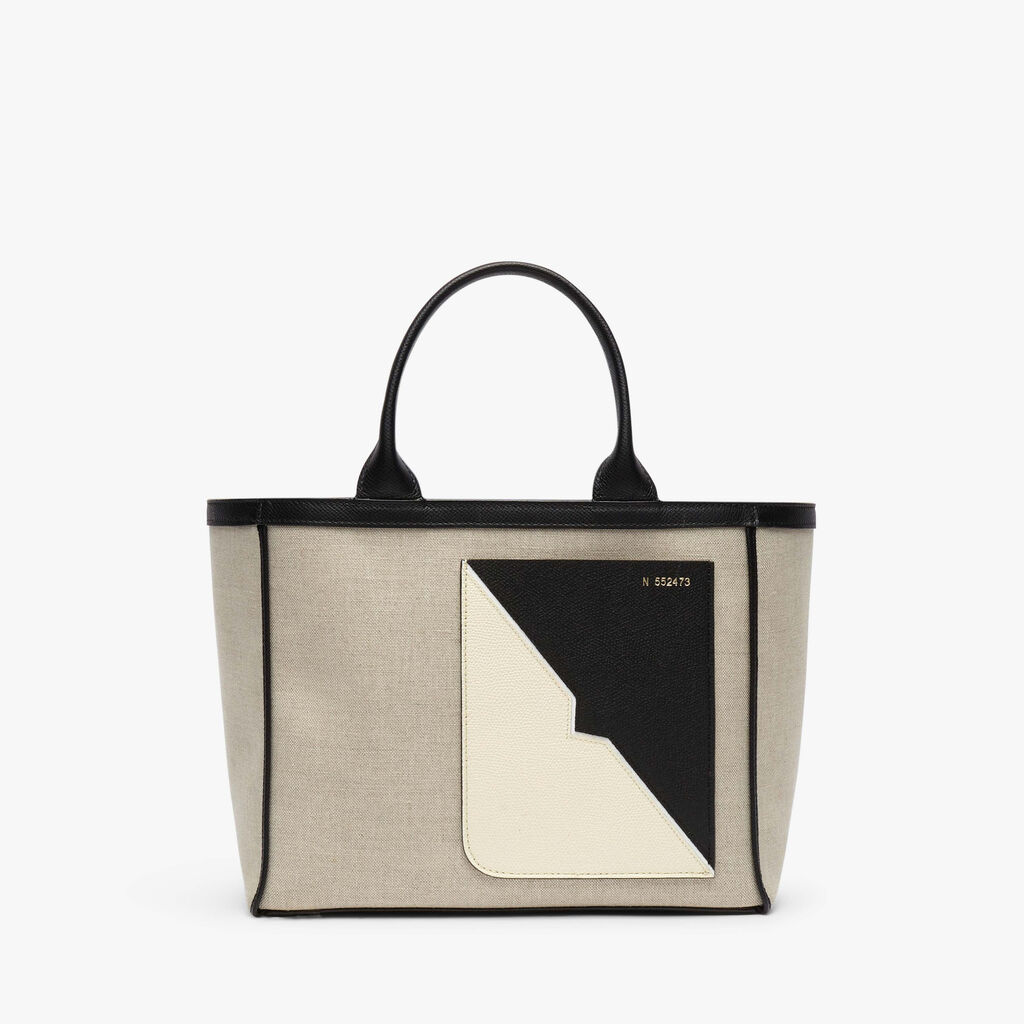 Valextra Borsa tote in Tessuto da Donna Marrone di Lusso | Valextra Liquidazione